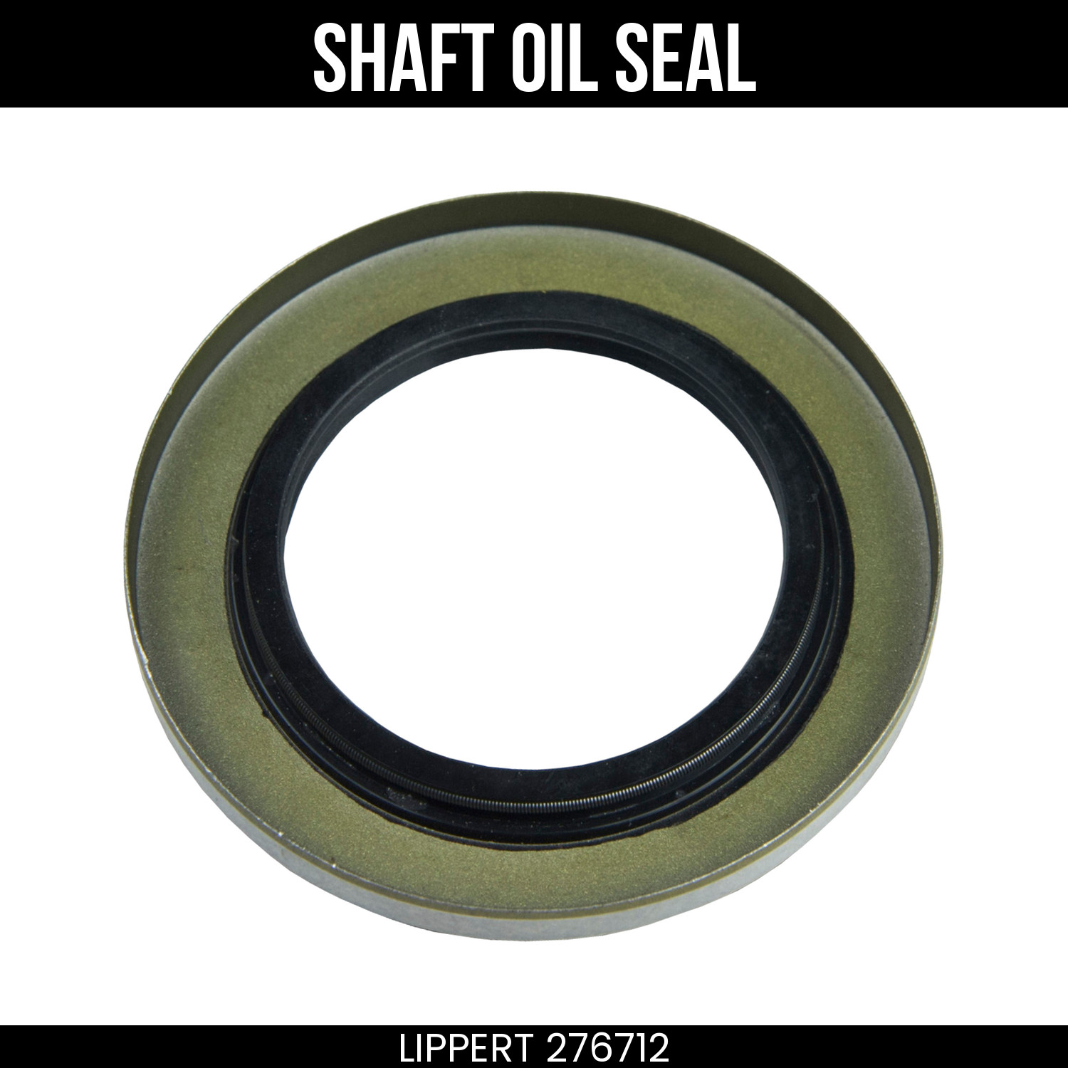 CURT Shaft Oil Seal for 5200 to 8000 Pound Axles 2.250 Inch Diameter 276712