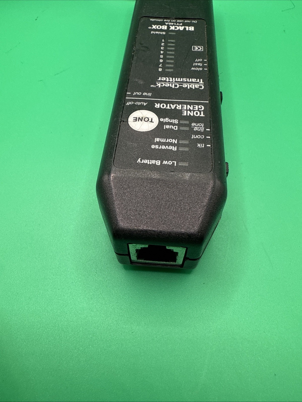 Tone Generator And Cable-check Transmitter Black Box Ft146a