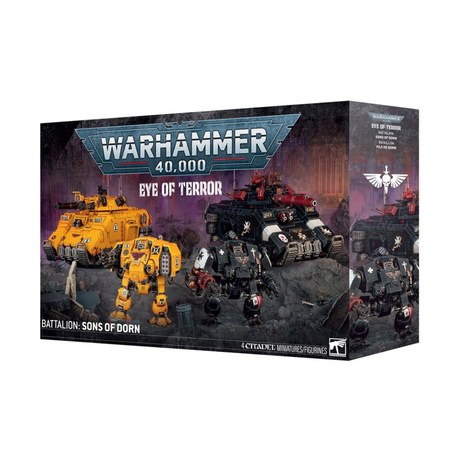 GW WH 40k Imperial Fists Eye of Terror Battalion - Sons of Dorn New