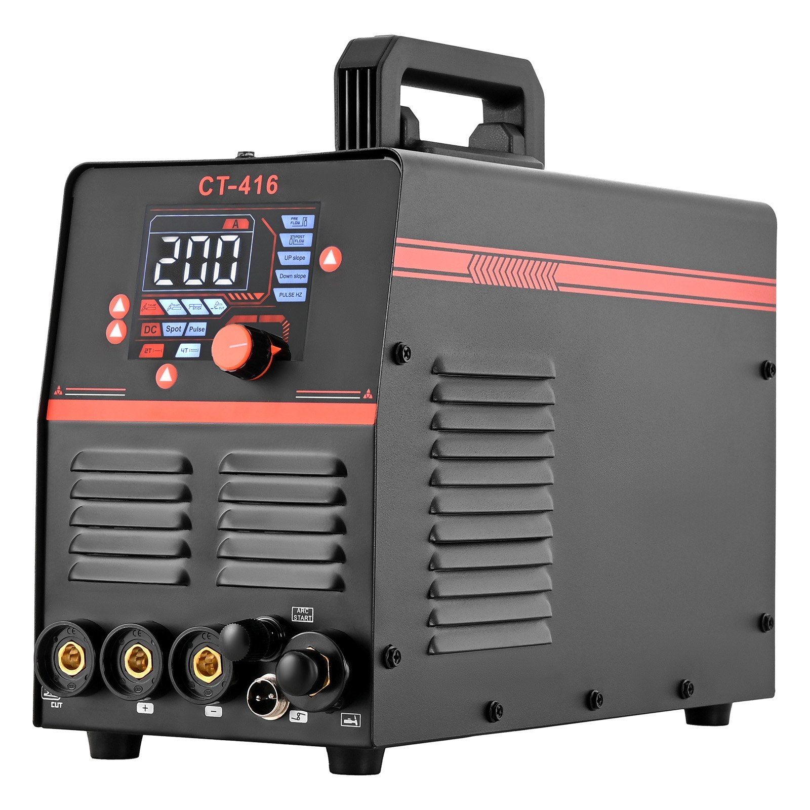 3-in-1 Plasma Cutter & Welder: 50A CUT/200A TIG-MMA, 110V/220V Digital