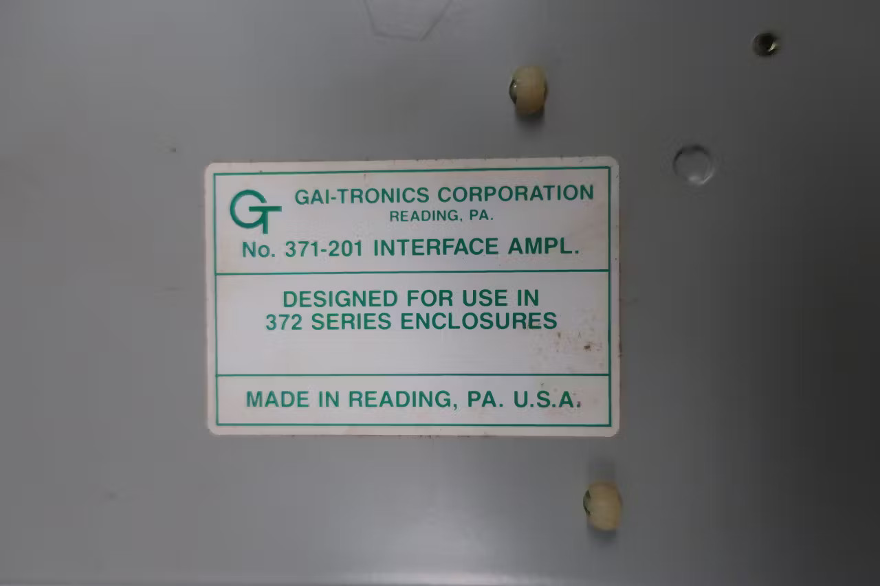 Gai-tronics 371-201 Interface Amplifier