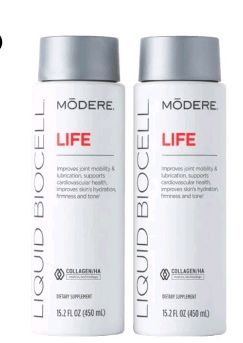 Modere Liquid BioCell Collagen Life 15.2FL OZ (Pack of 2 ) with Exp 06/2026