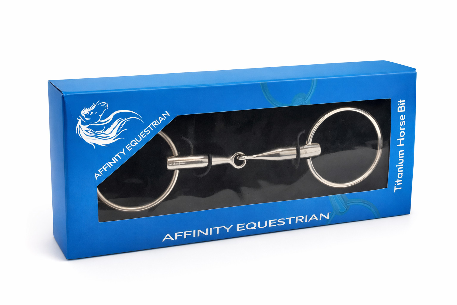 Titanium Horse Bit Anodised Loose Ring Snaffle – Lightweight & Gentle