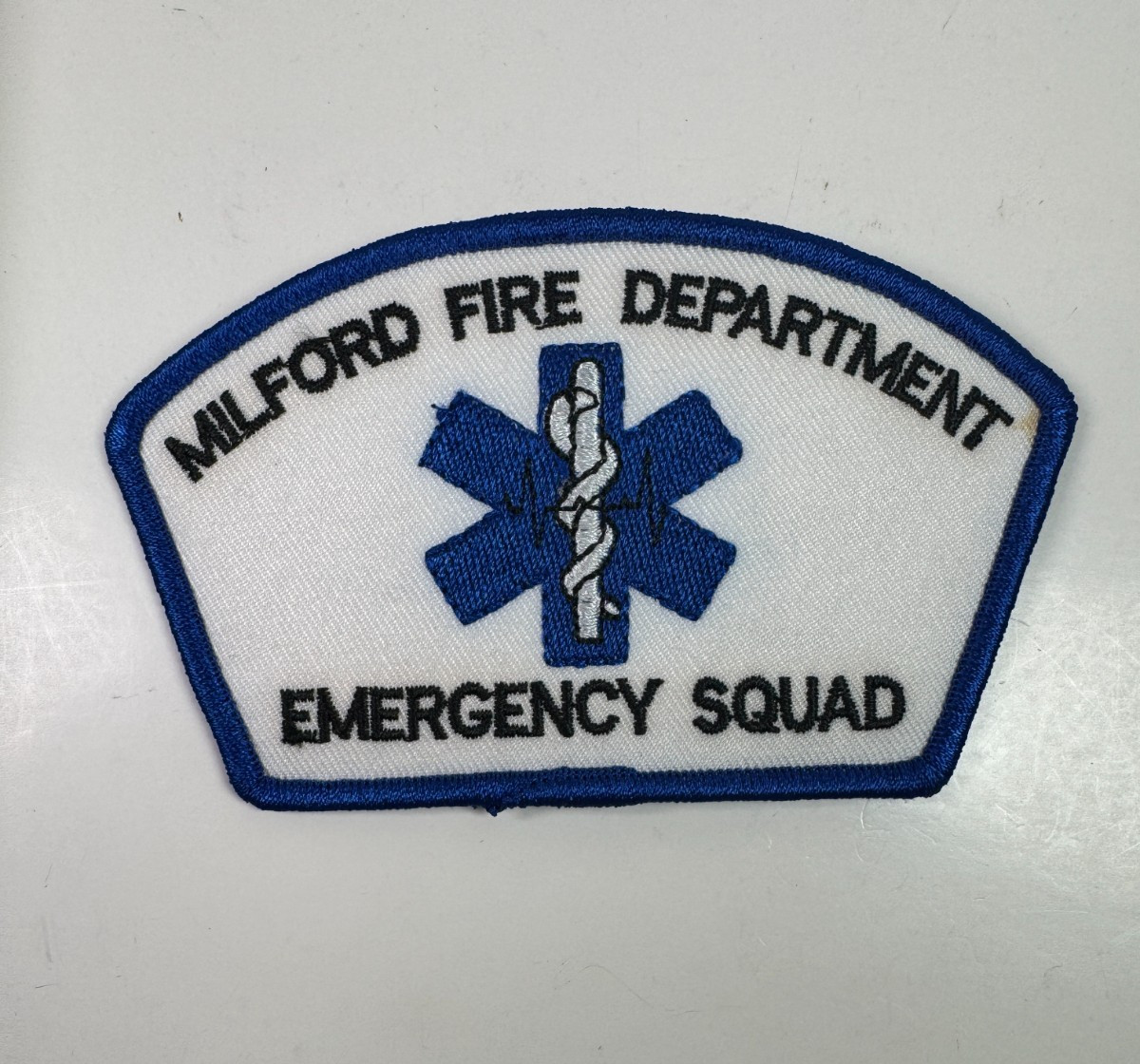 Milford Fire Emergency Squad Patch P7