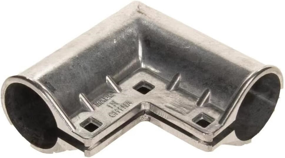 4pcs Aluminum Gate Corners Chain Link Fence Gate Elbows for 1-3/8" Diameter Pipe