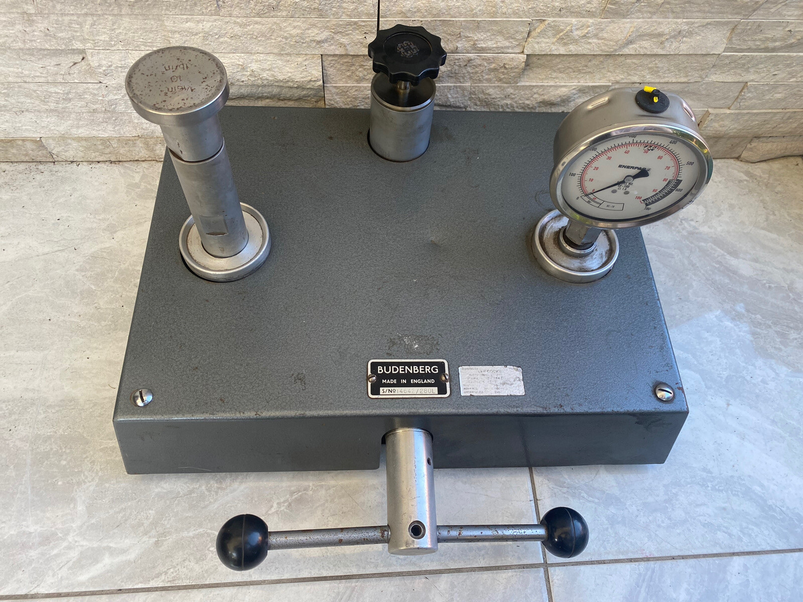 Budenberg Dead Weight Tester