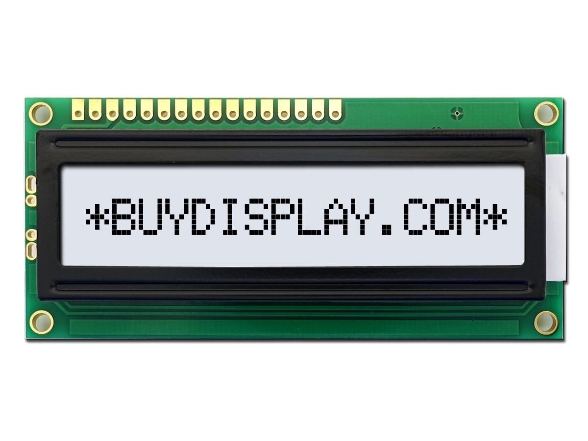 5V Wide Angle 16x1 Character LCD Module Display w/Tutorial,HD44780,Backlight