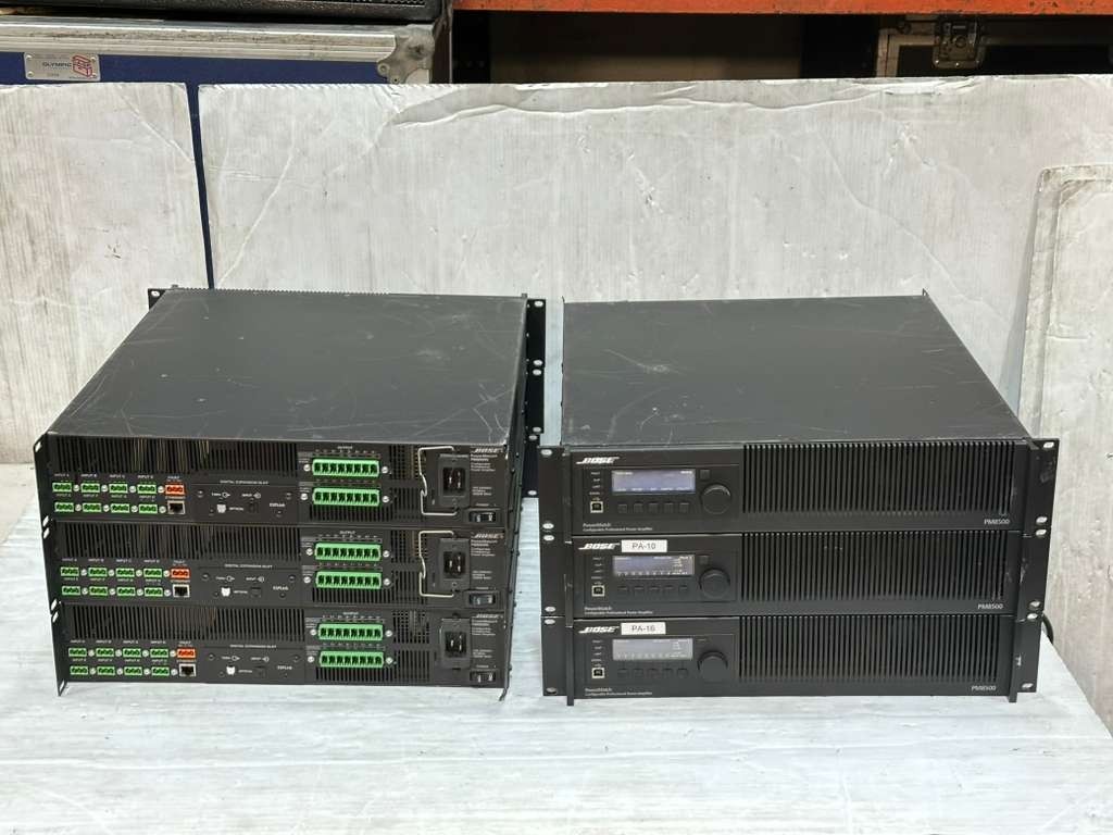 BOSE PowerMatch PM8500 8-Channel Configurable Power Amp #6199 (One) True