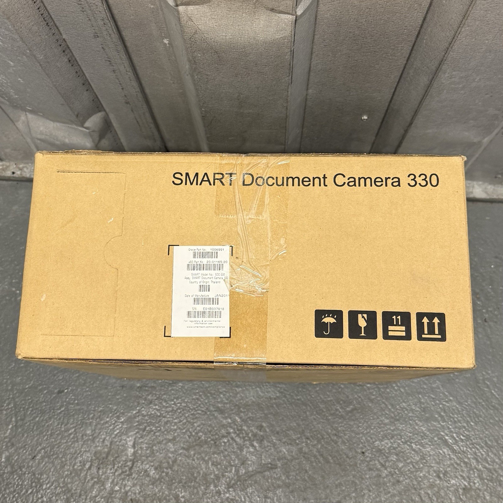 SMART Document Camera 330 Model 330 MPN 330 Visual Presentation Device
