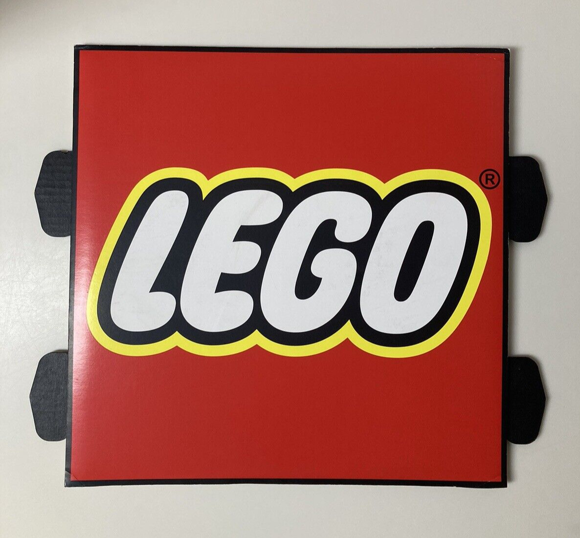 Lego Store Display Sign LEGO Logo Red Square Foamboard Sign 15 X 15 In