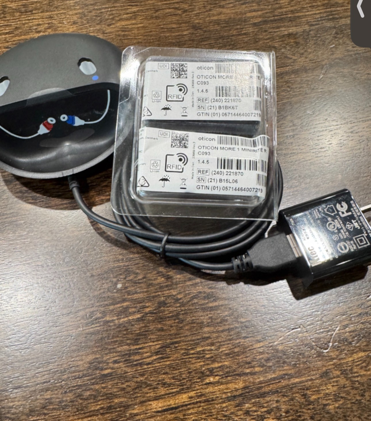 Oticon More 1 Minirite-Never Used (Warranty Replacement Pair of Aids of Hearing)