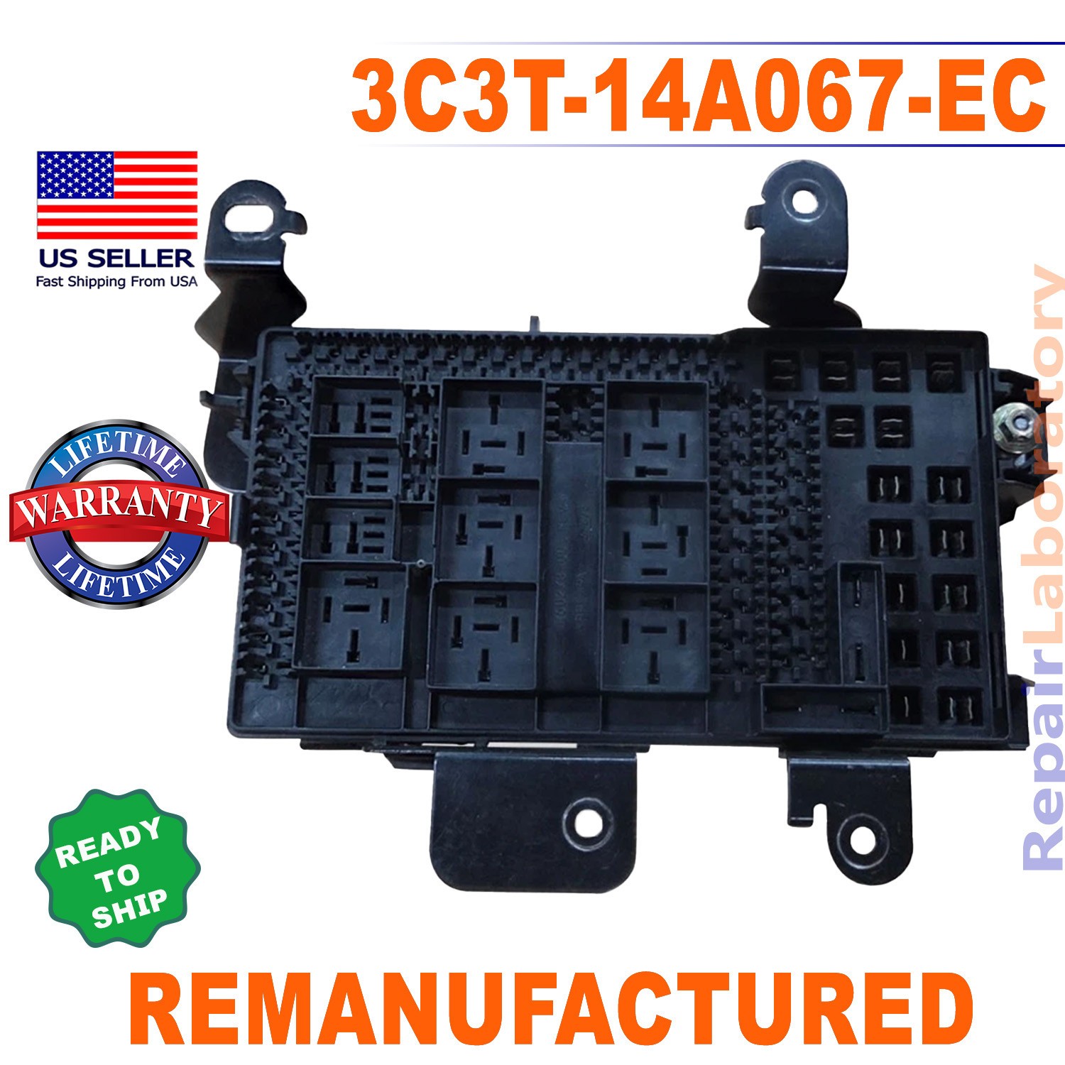 3C3T-14A067-EC ✅ReBuilt✅  2003-2004 Ford F250-F550 Fuse box