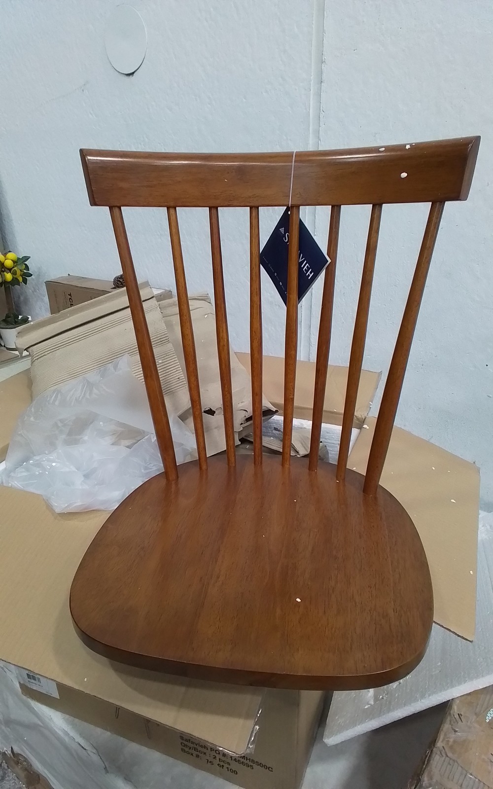 Safavieh PARKER SPINDEL SIDE CHAIR, Reduced Price 2172762380 AMH8500C