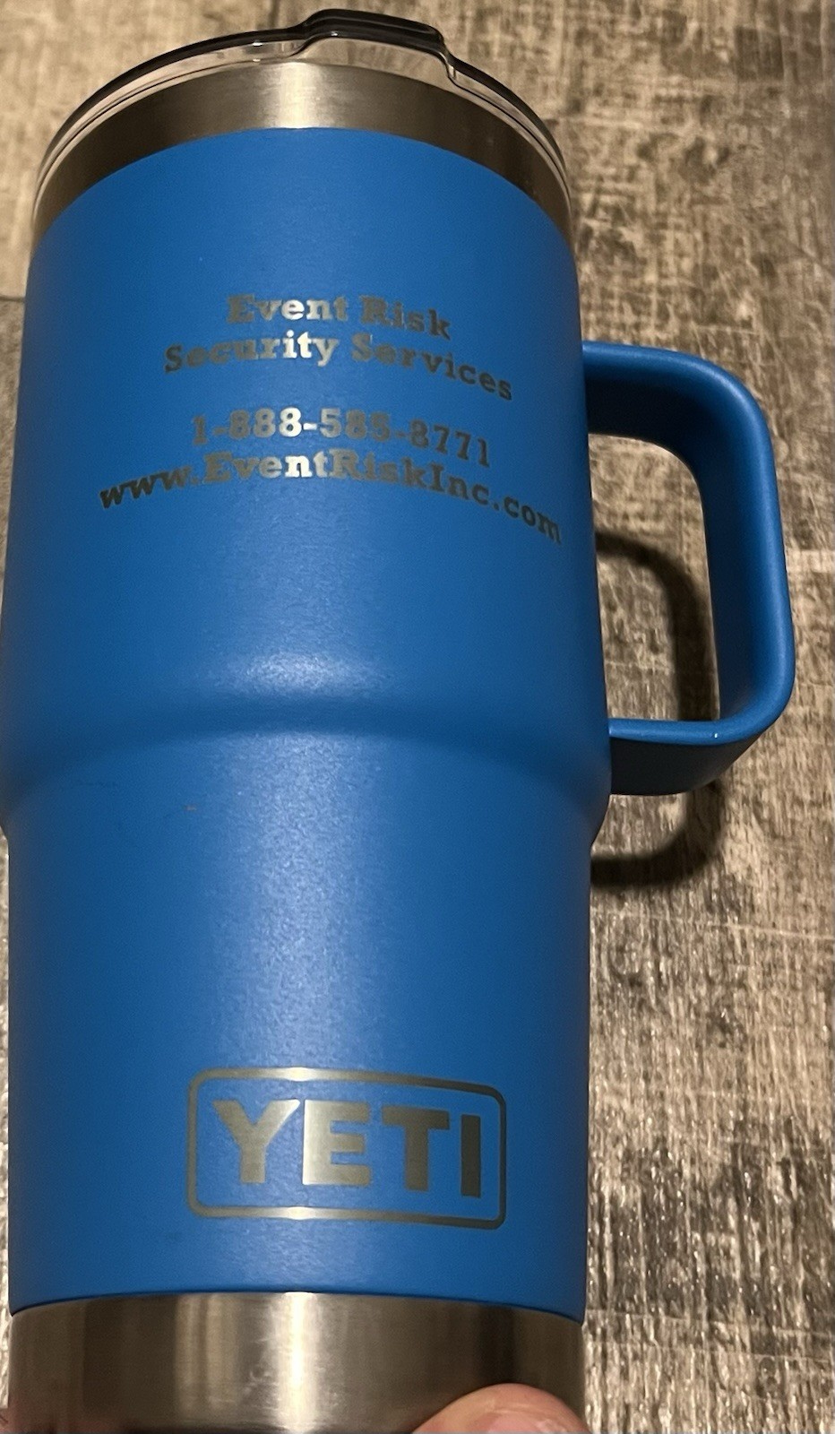Yeti Rambler 25 oz Straw Mug Blue