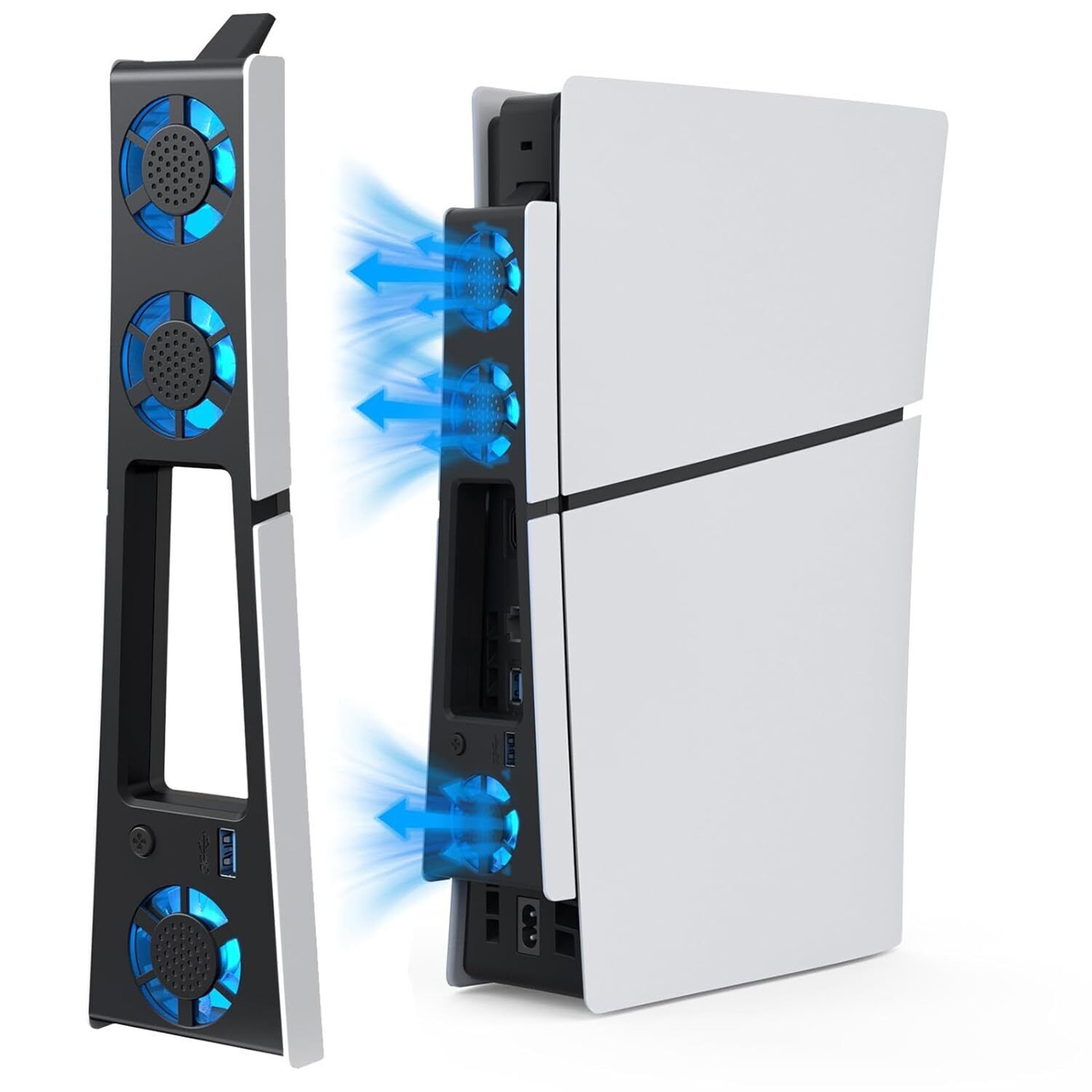 External Compact Console Host Cooling Fan Cooler For Sony PlayStation 5 Slim