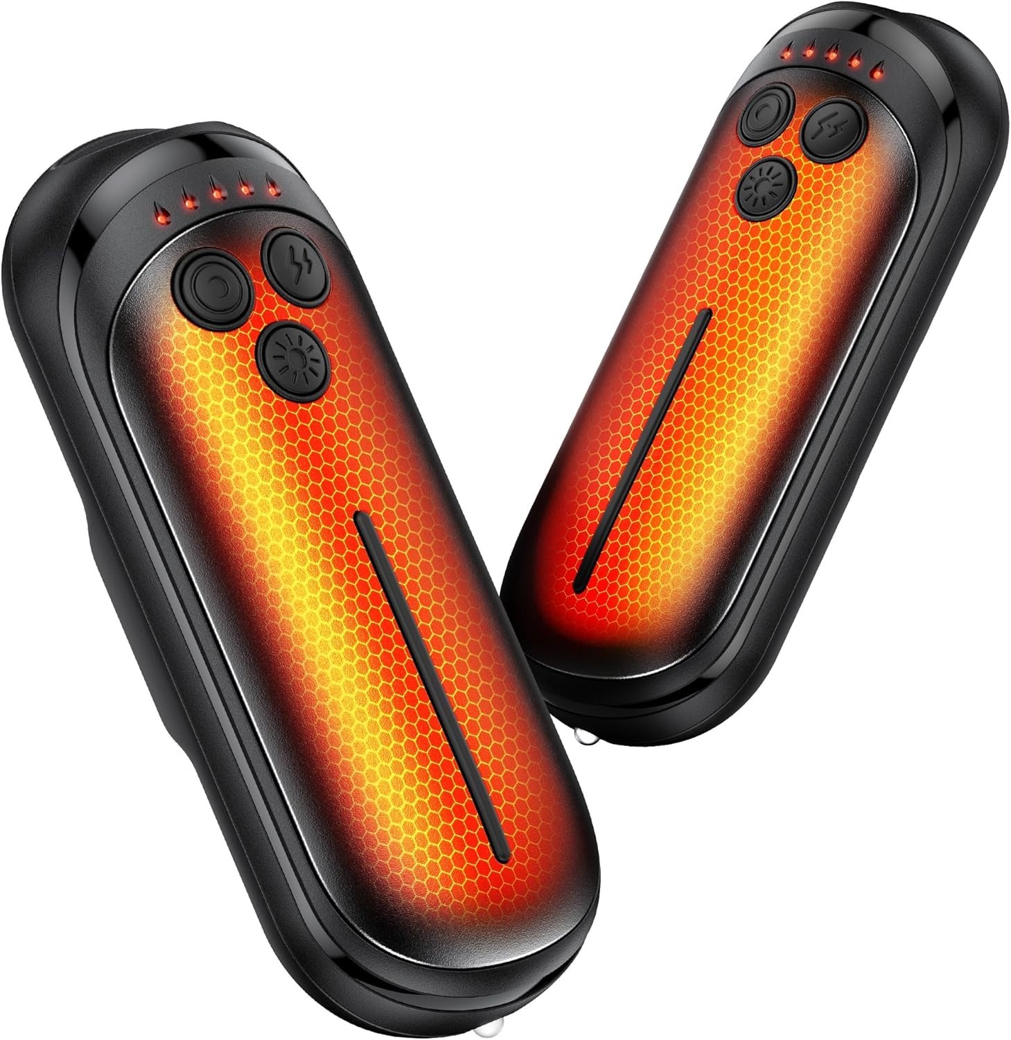DeeKom Rechargeable Hand Warmers 2 Pack, 6000mAh Electric Hand Warmer Recharg...
