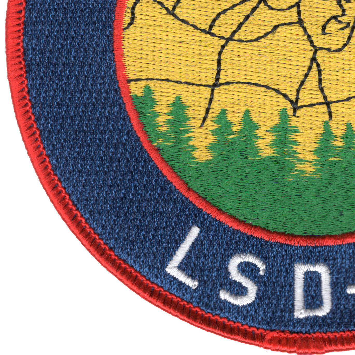 USS Rushmore LSD-14 Patch