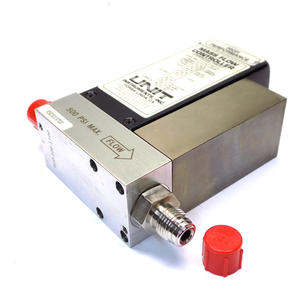 Unit Instruments UFC-1100A 150 SCCM C2F6 Mass Flow Controller MFC CardEdge 1/4"