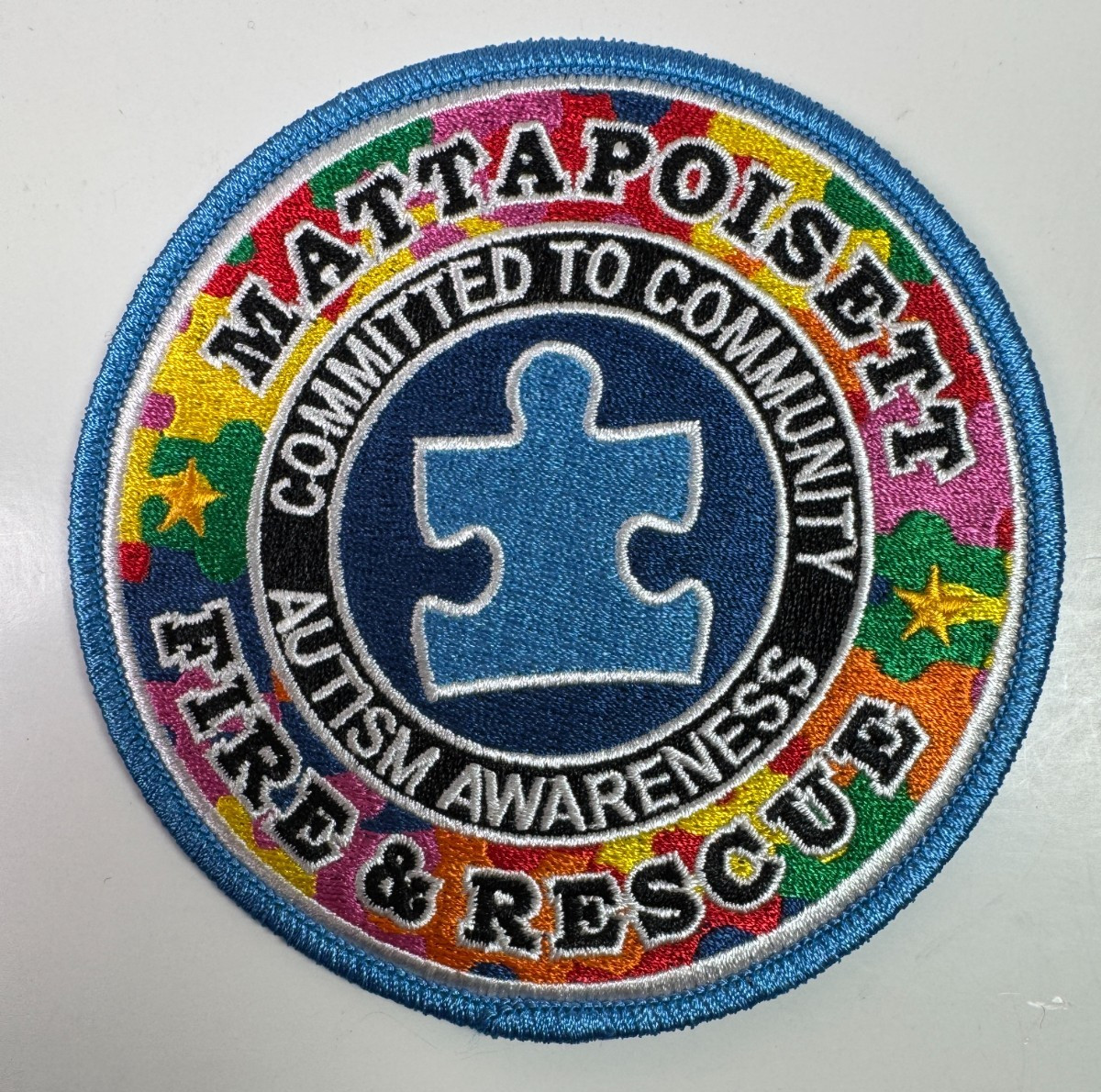 Mattapoisett Fire Rescue Autism Awareness Massachusetts MA Patch