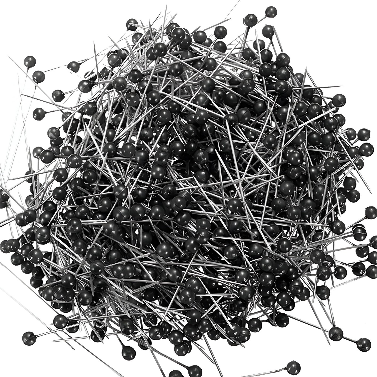 800 Pcs Sewing Pins, 1.5 in round Pearl Heads Pins, Pearlized Pins, Pearl Push P