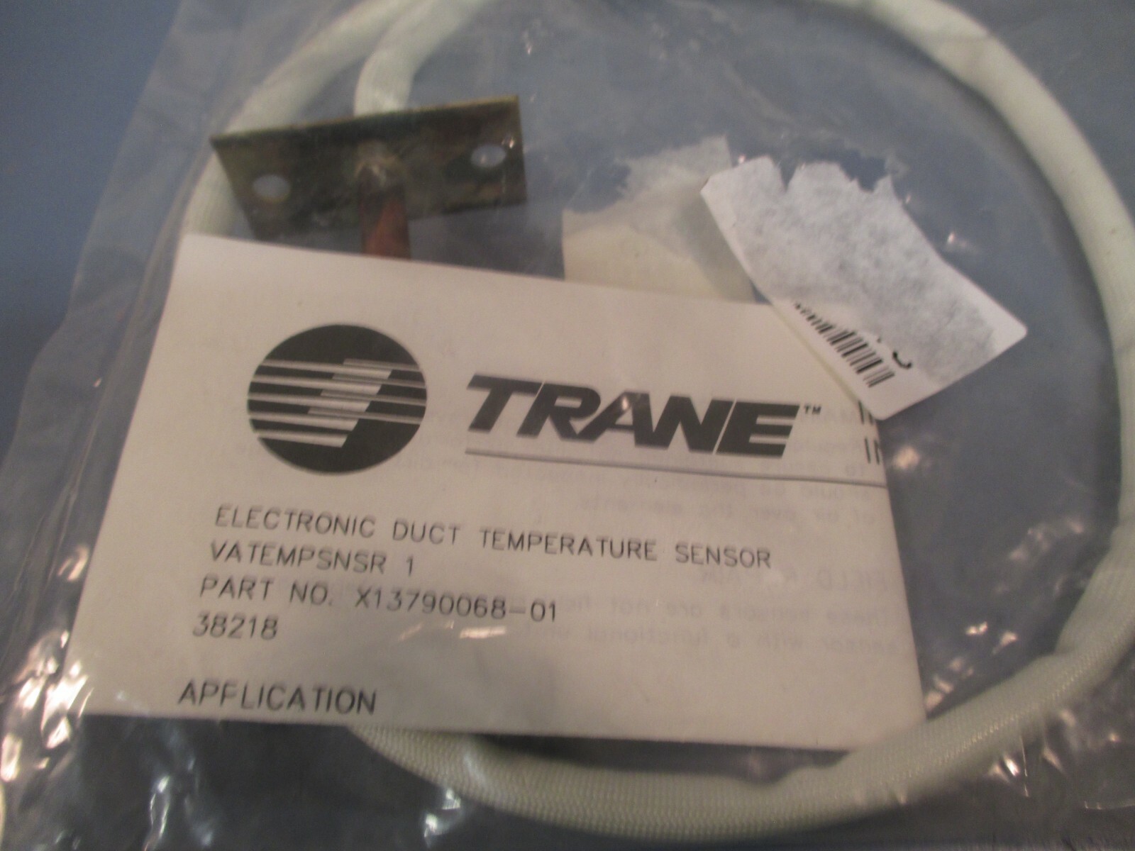 TRANE ELECTRIC DUCT TEMPERATURE SENSOR X13790068-01