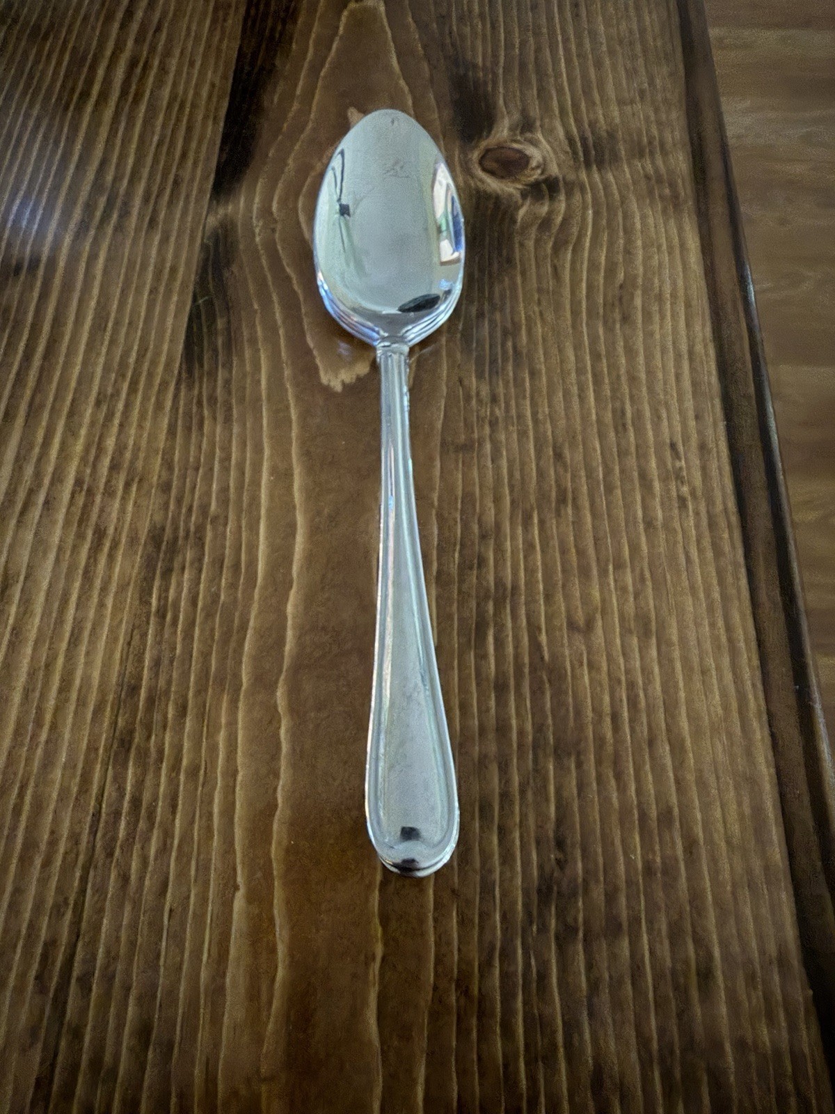 Pfaltzgraff Allure Stainless Teaspoons 6.25" China Set of 4 Flatware