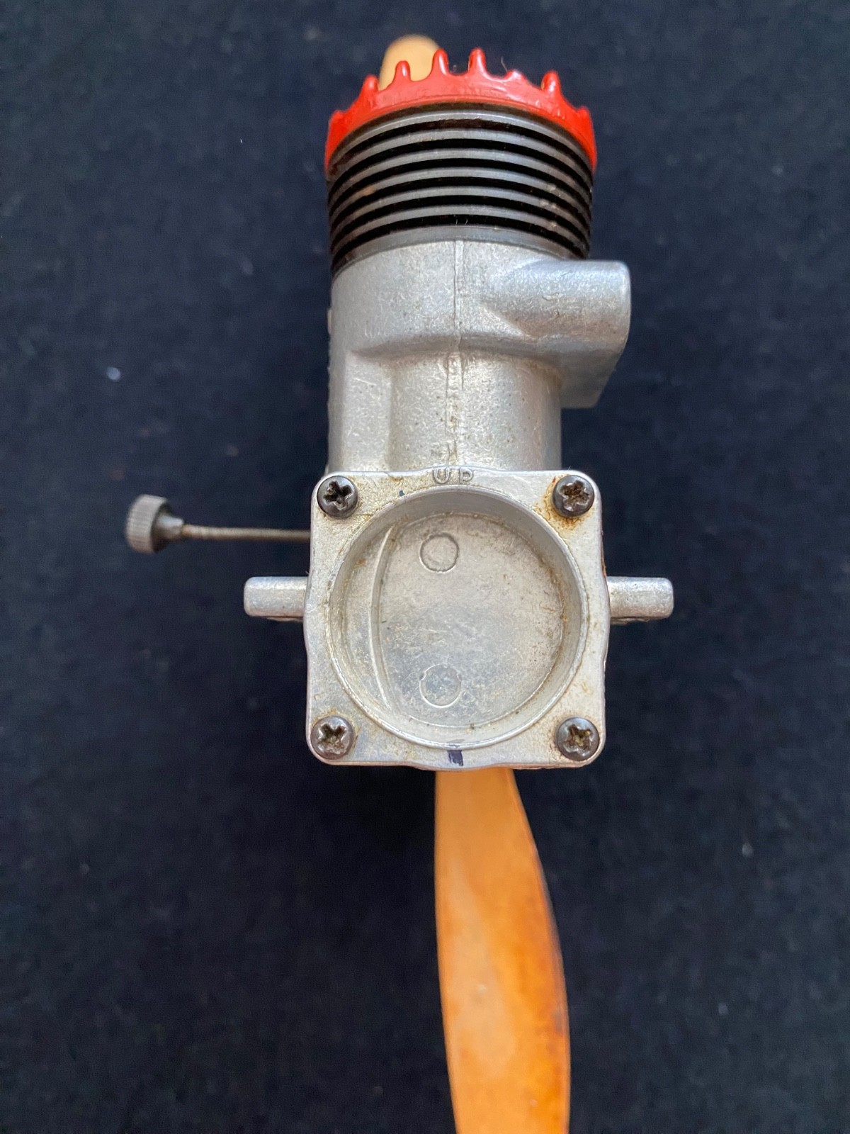 Vintage McCoy .35 "Red Head" Control Line Engine w/Extras