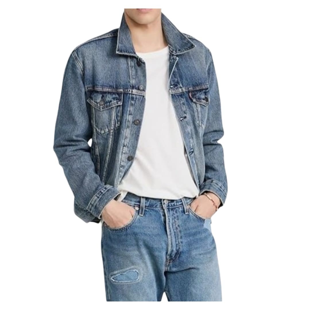 New Levi's Mens Denim Jacket/Trucker Style – Skyline Trucker- Size: MultiSize