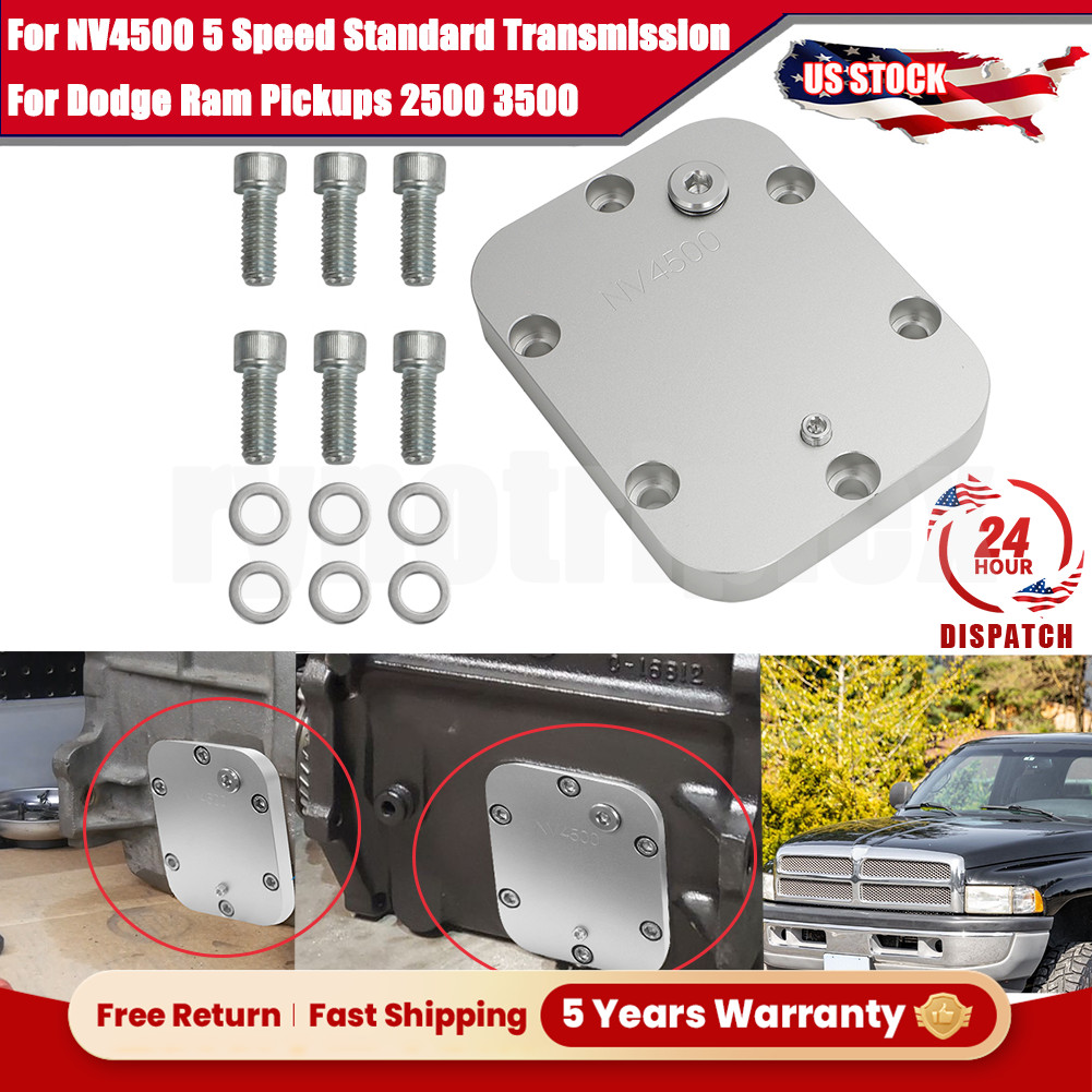 For Dodge Ram Pickups 2500 3500 PTO Cover Housing Kit NV4500 Transmission Silver