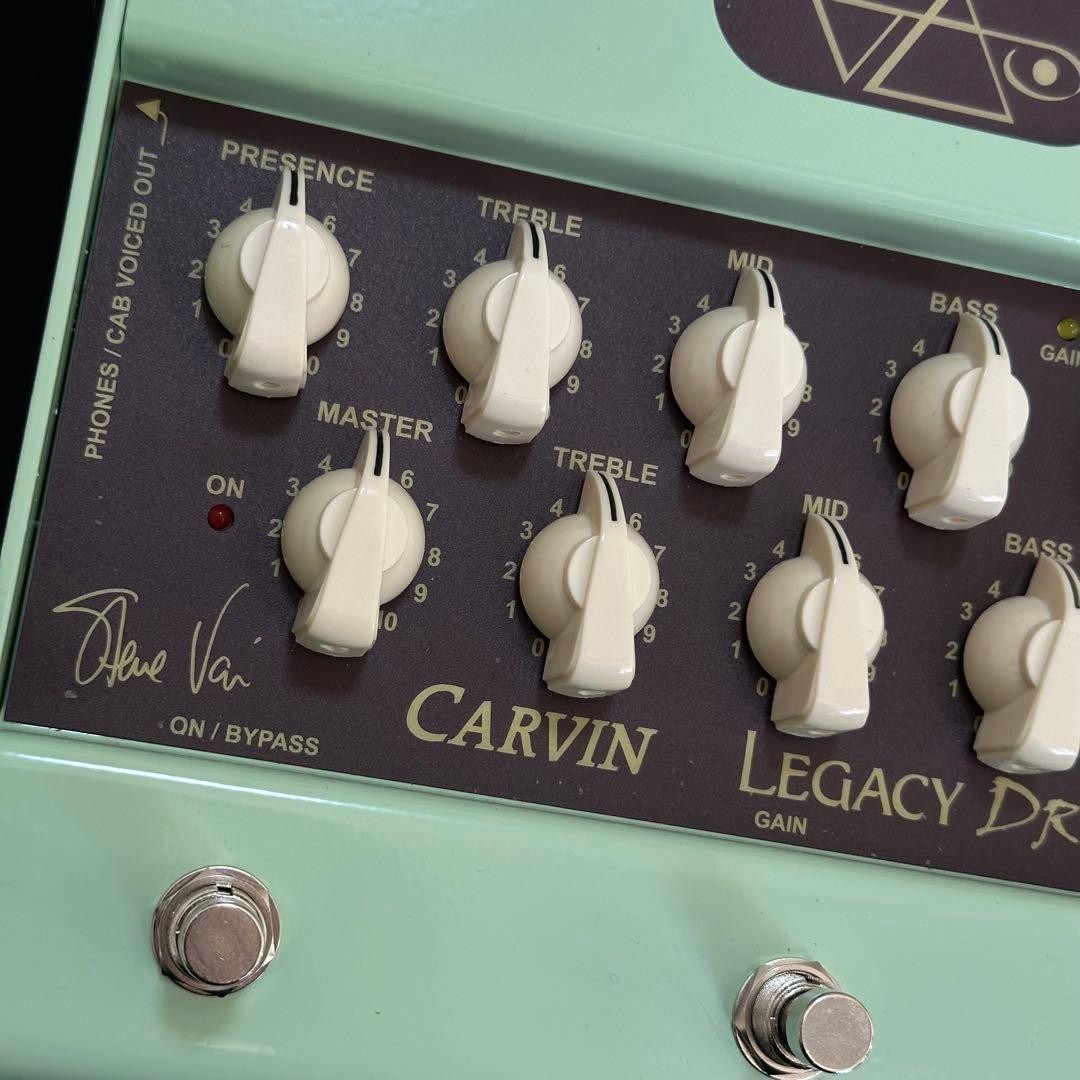 Carvin VLD1 Legacy Drive Steve Vai Signature Tube Preamp Pedal