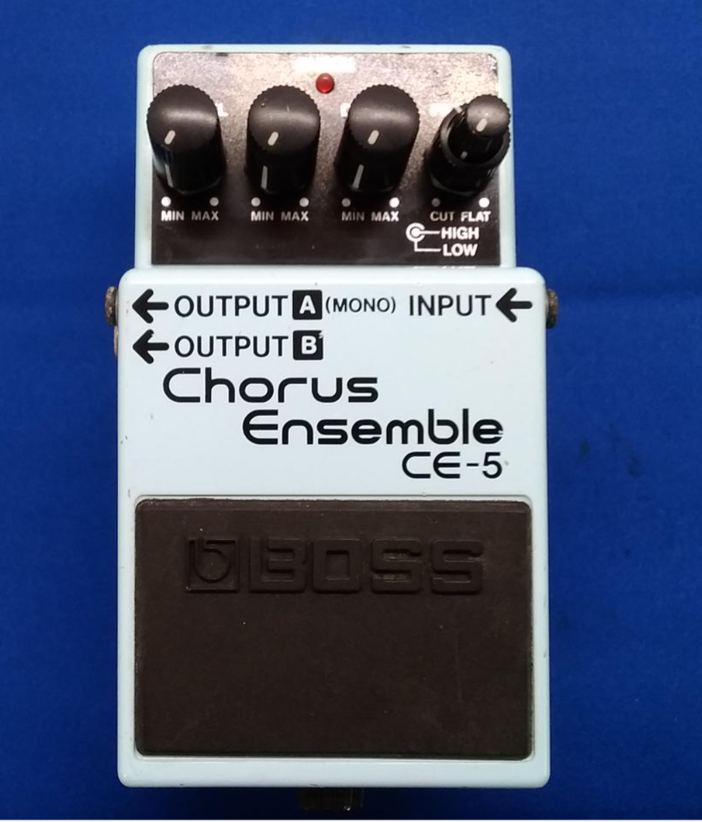 Boss CE-5 Chorus Ensemble Guitar Effect Pedal Used Test Completed Express