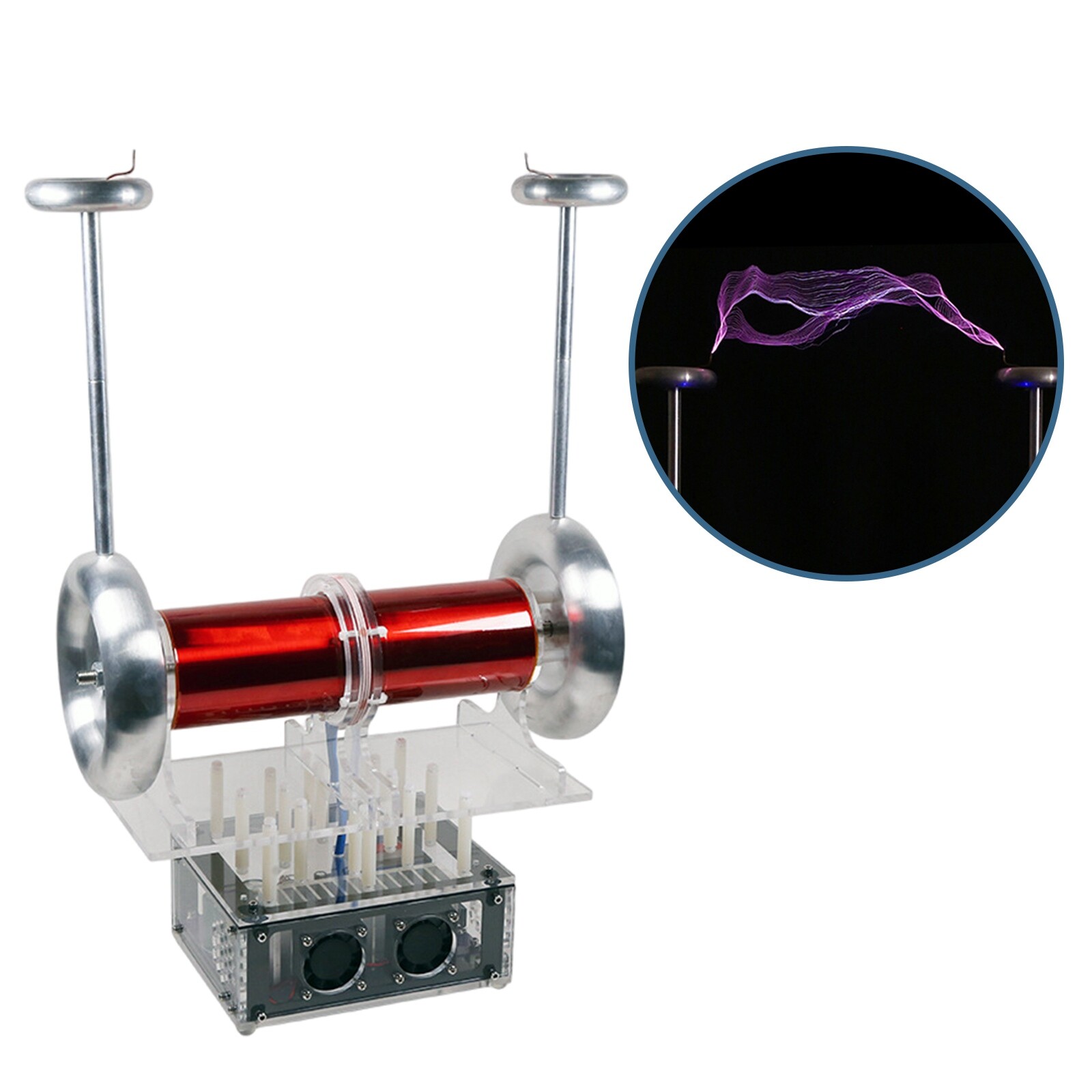SSTC Type Music Coil Bipolar Artificial Lightning Electromagnetic Storm