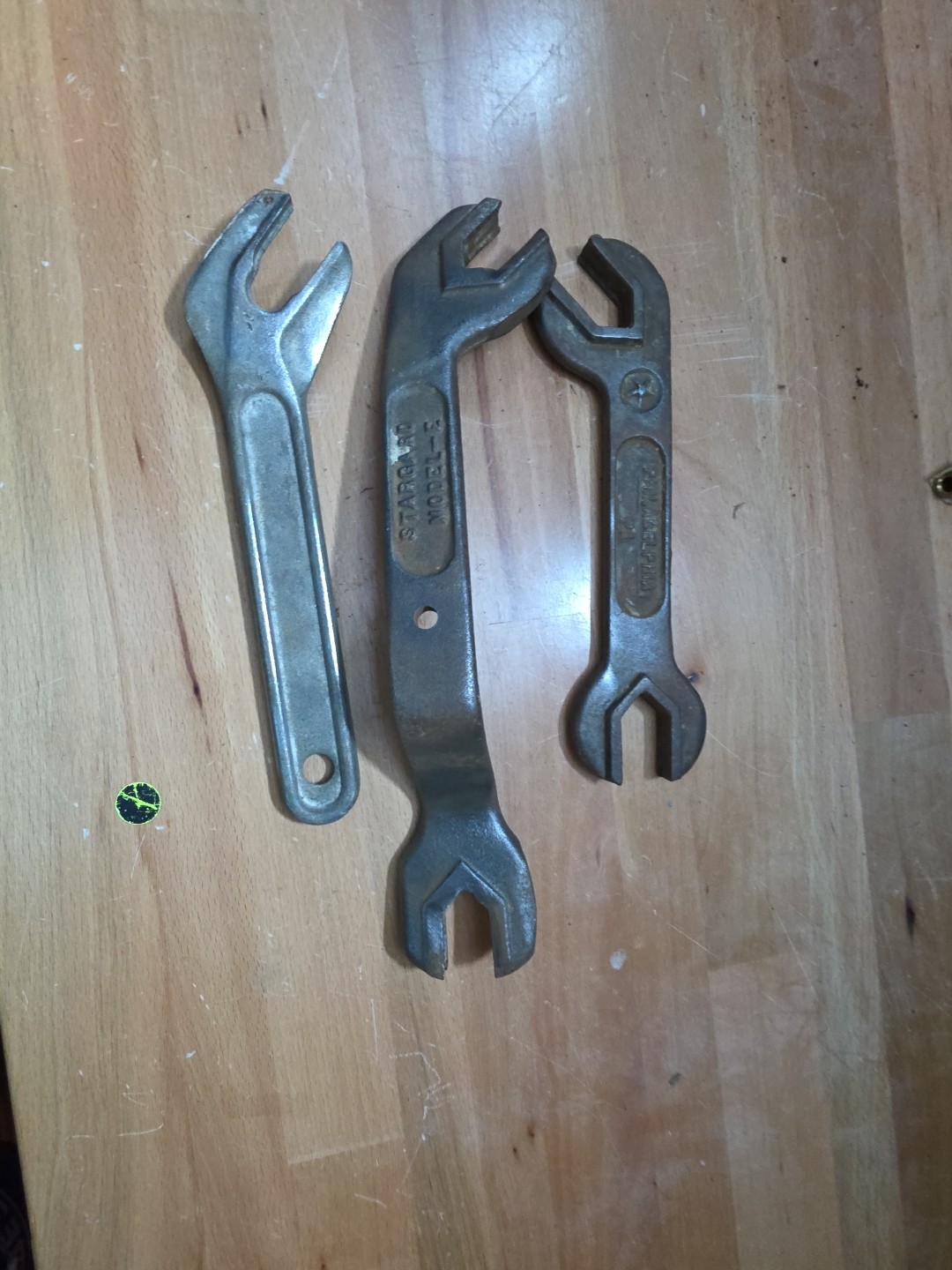 3 vintage sprinkler wrench