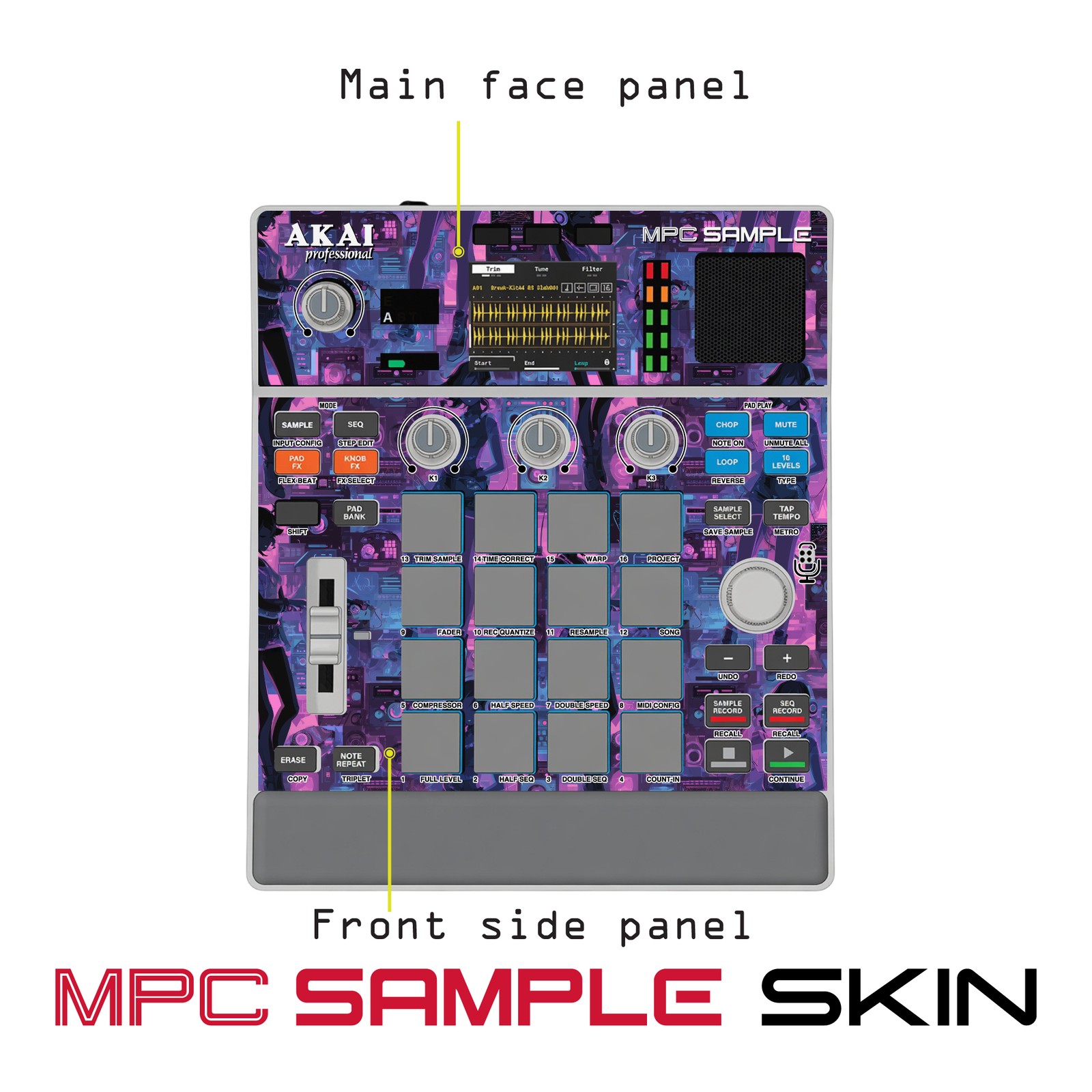 Akai MPC Sample Skin / design5_AB2