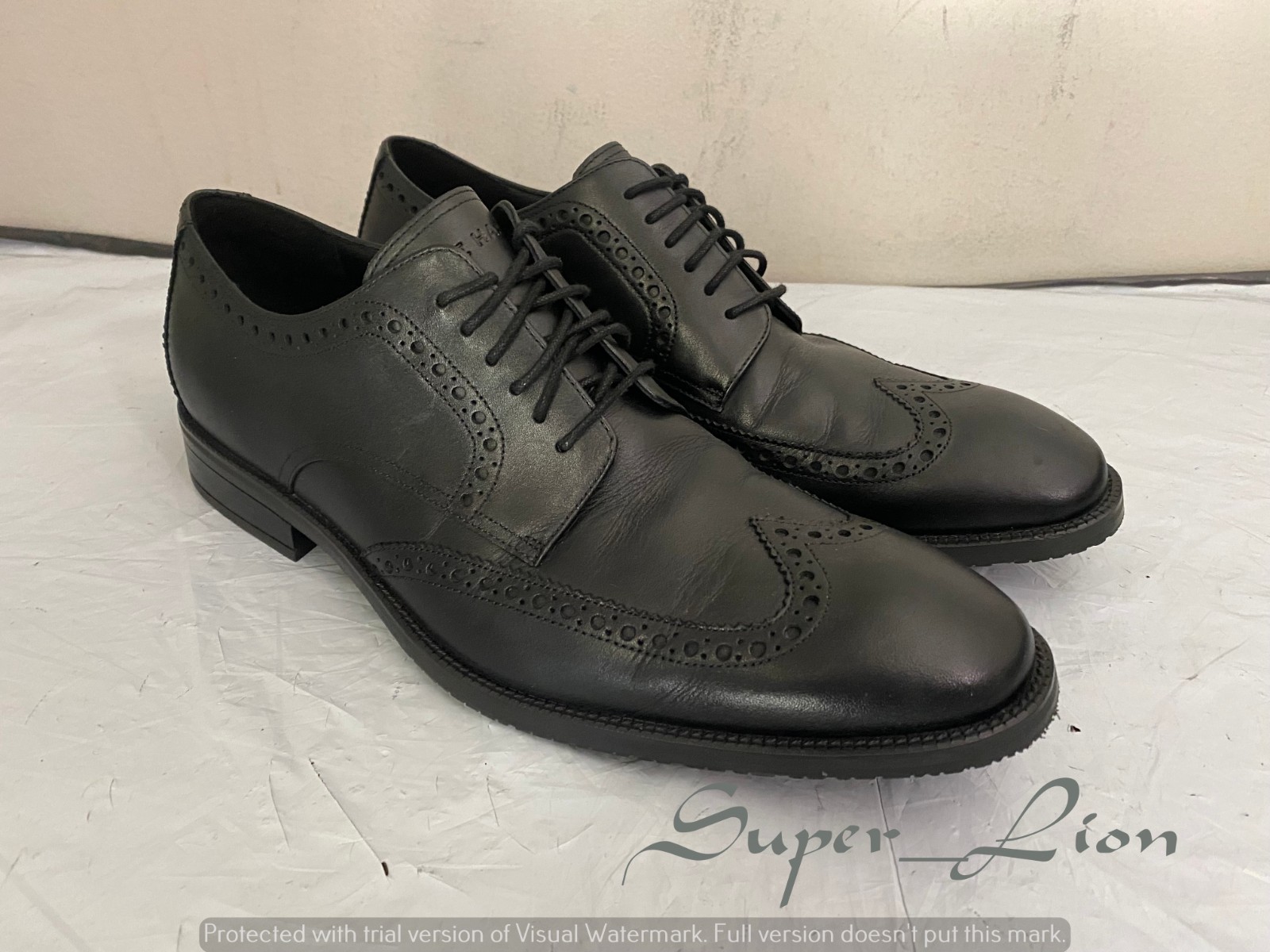 COLE HAAN Men's ME Wing Oxford Dress Shoes - SIZE 10.5 - BLACK