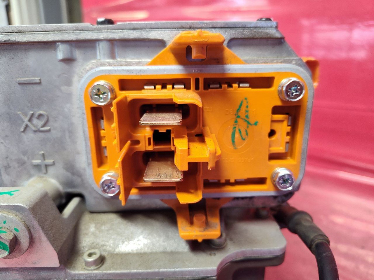 2014-2016 Chevy Spark EV High Voltage Battery Disconnect Module CBT Fast Charge