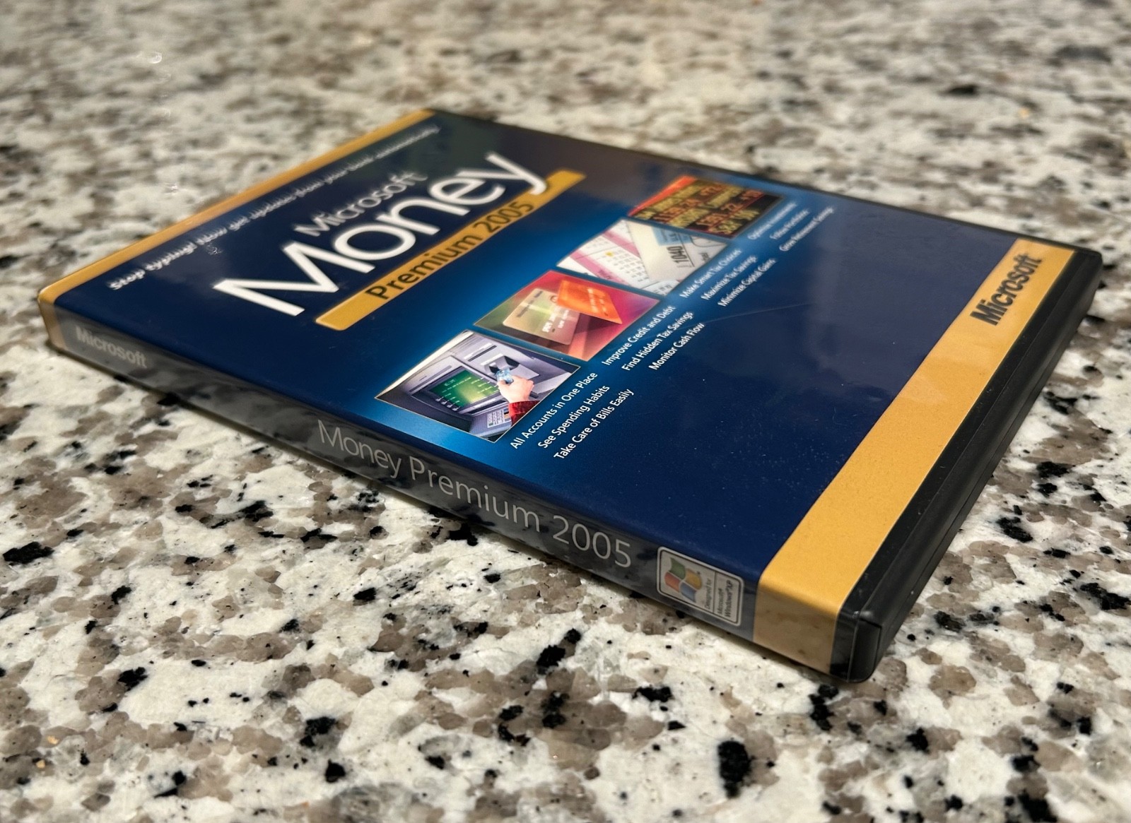 Microsoft Money 2005 Premium Personal Finance Software Windows CD