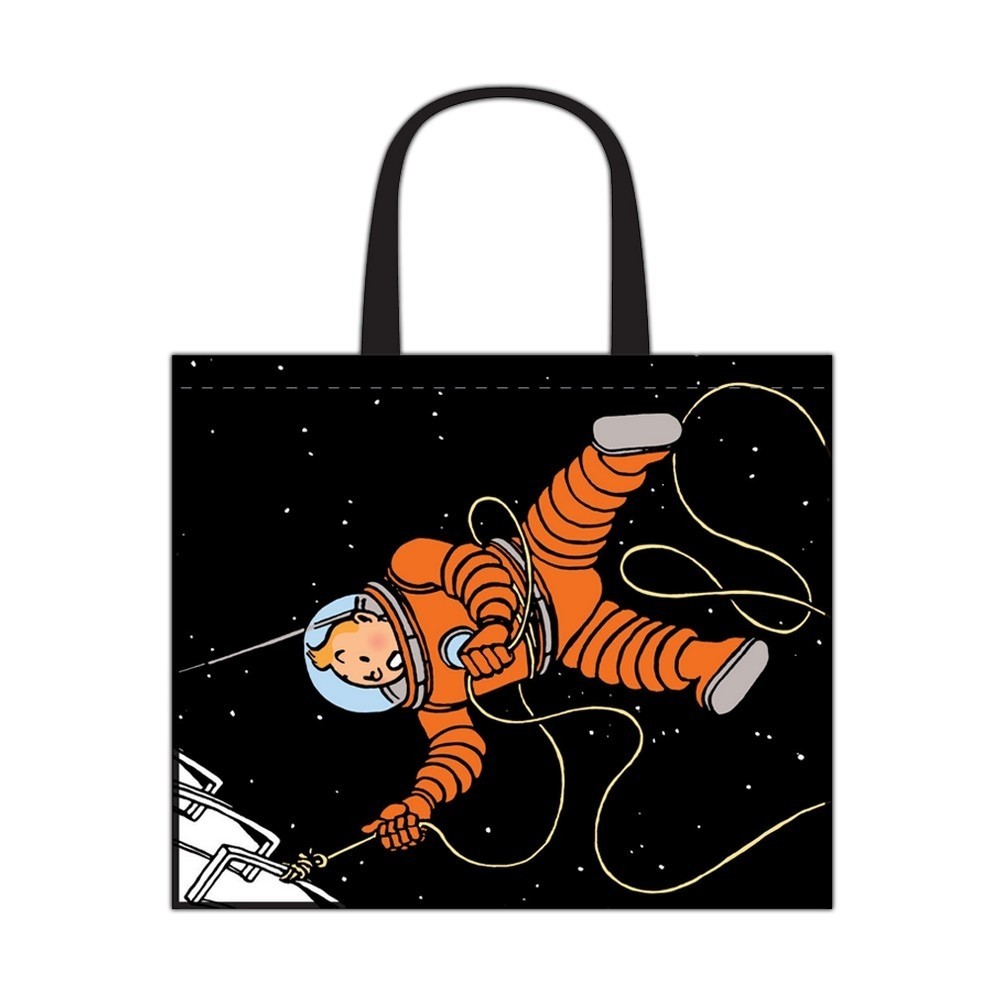 Tintin semi-waterproof bag - Explorers on the Moon - 45x38x20cm (04245)