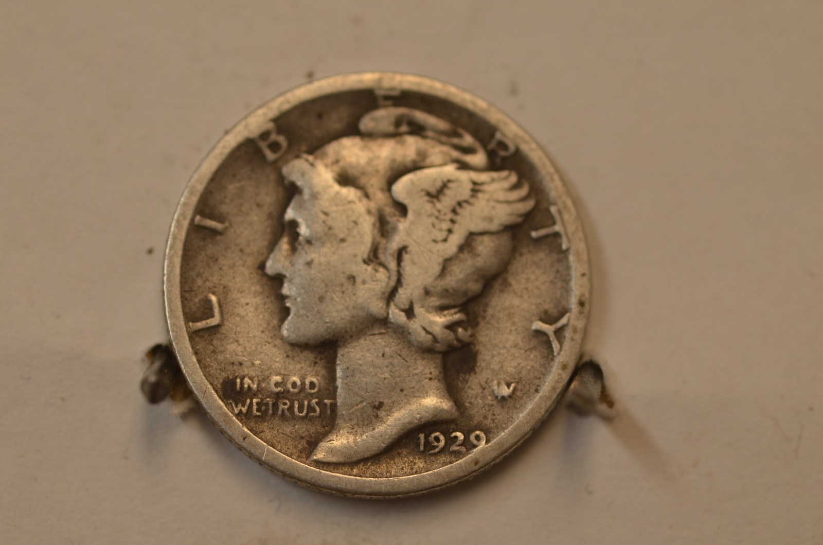 1929-S Mercury Dime (F) 90% Silver Item #7217