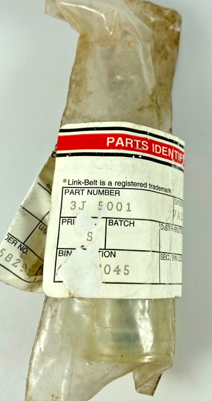 Link-Belt Crane Excavator OEM Valve Cartridge Part # 3J5001 New Sealed