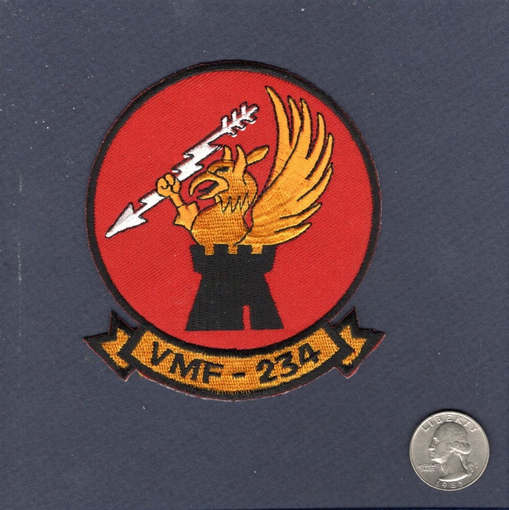 VMF-234 USMC Marine Corps Fighter VMGR-234 Legacy Squadron Patch