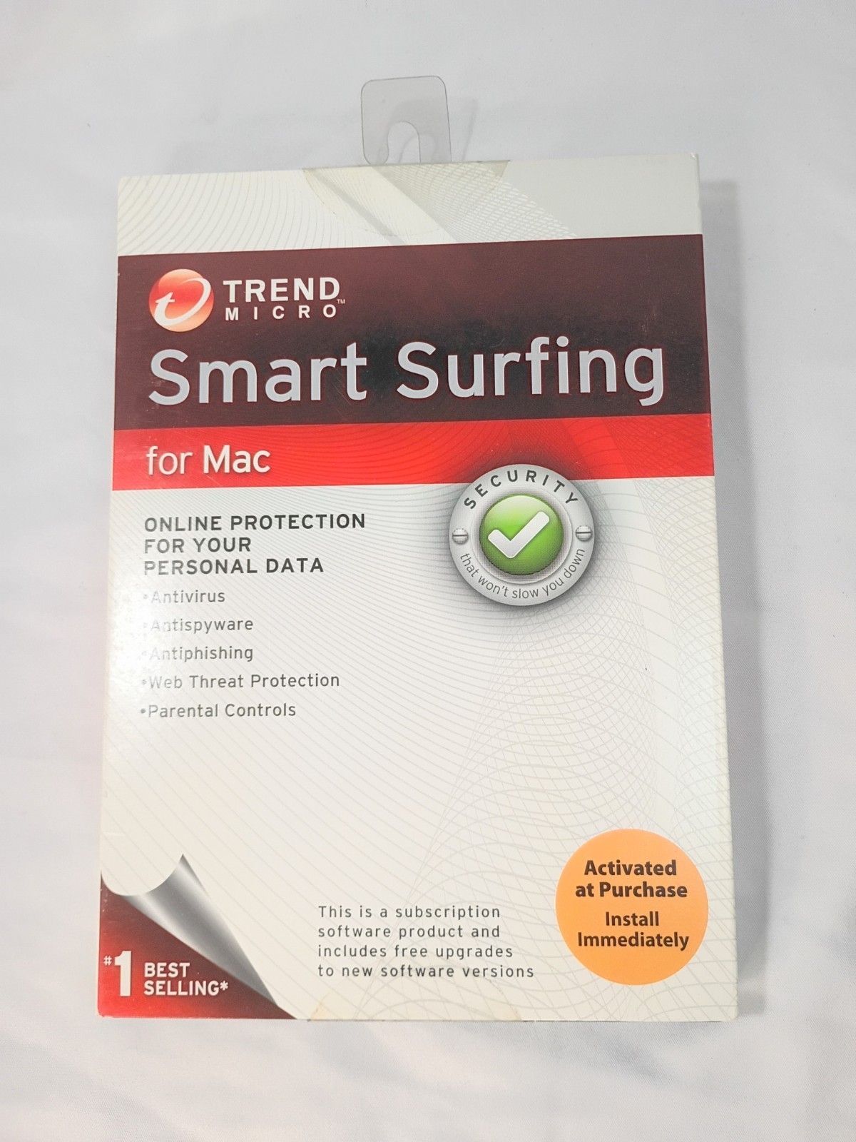 Trend Micro Software Smart Surfing Online Data Protection  for Mac - SEALED