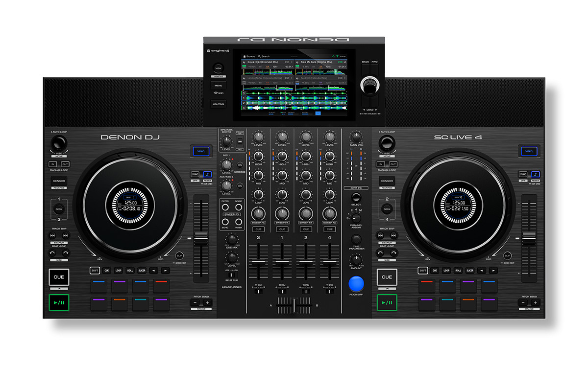 Denon DJ SC Live 4 + Magma MGA48060 Case Bundle