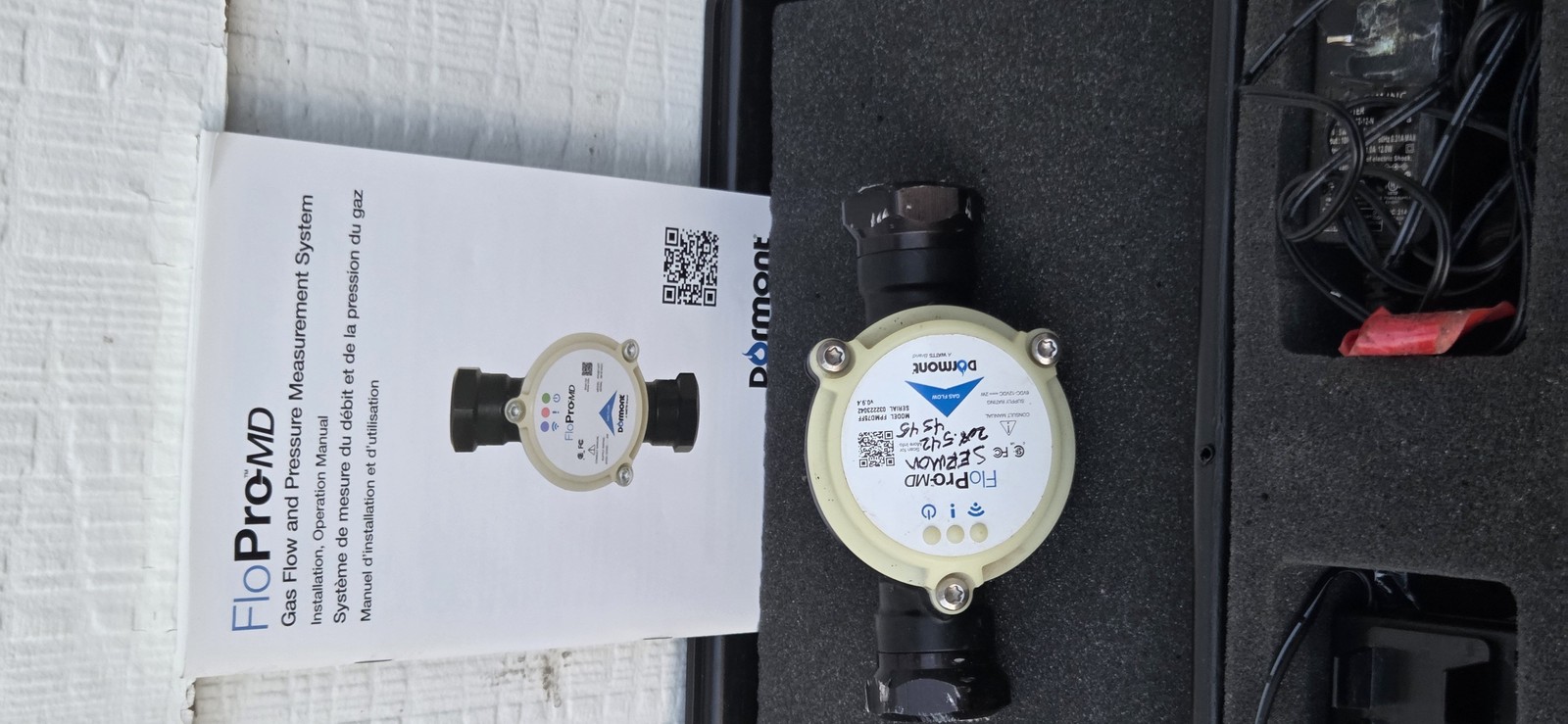Dwyer FloPro MD Gas Flow and Pressure Measurement System