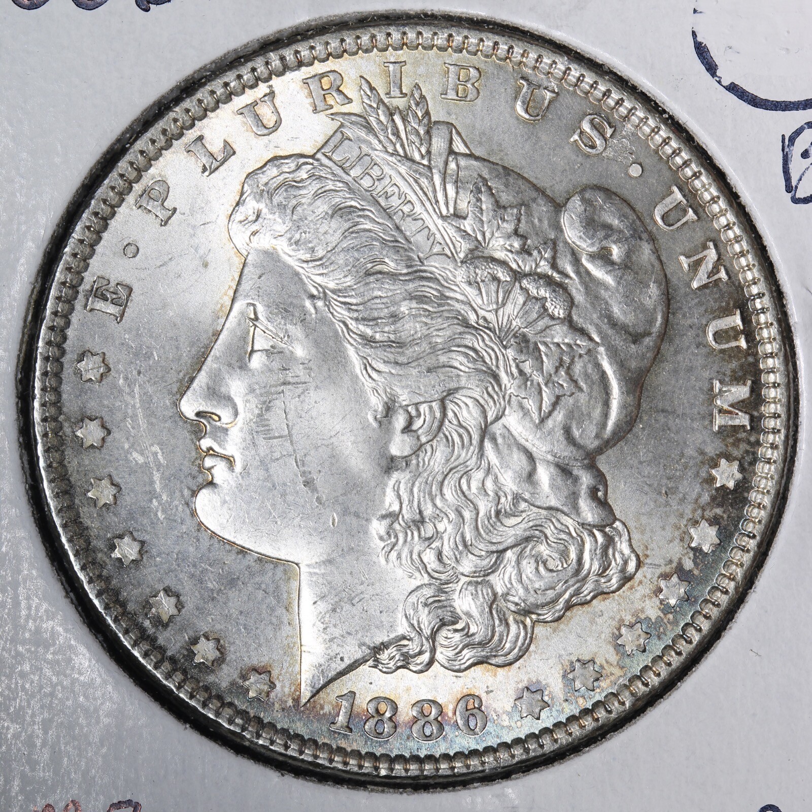 1886 Morgan Silver Dollar CHOICE BU *UNCIRCULATED* MS E388 ZMB