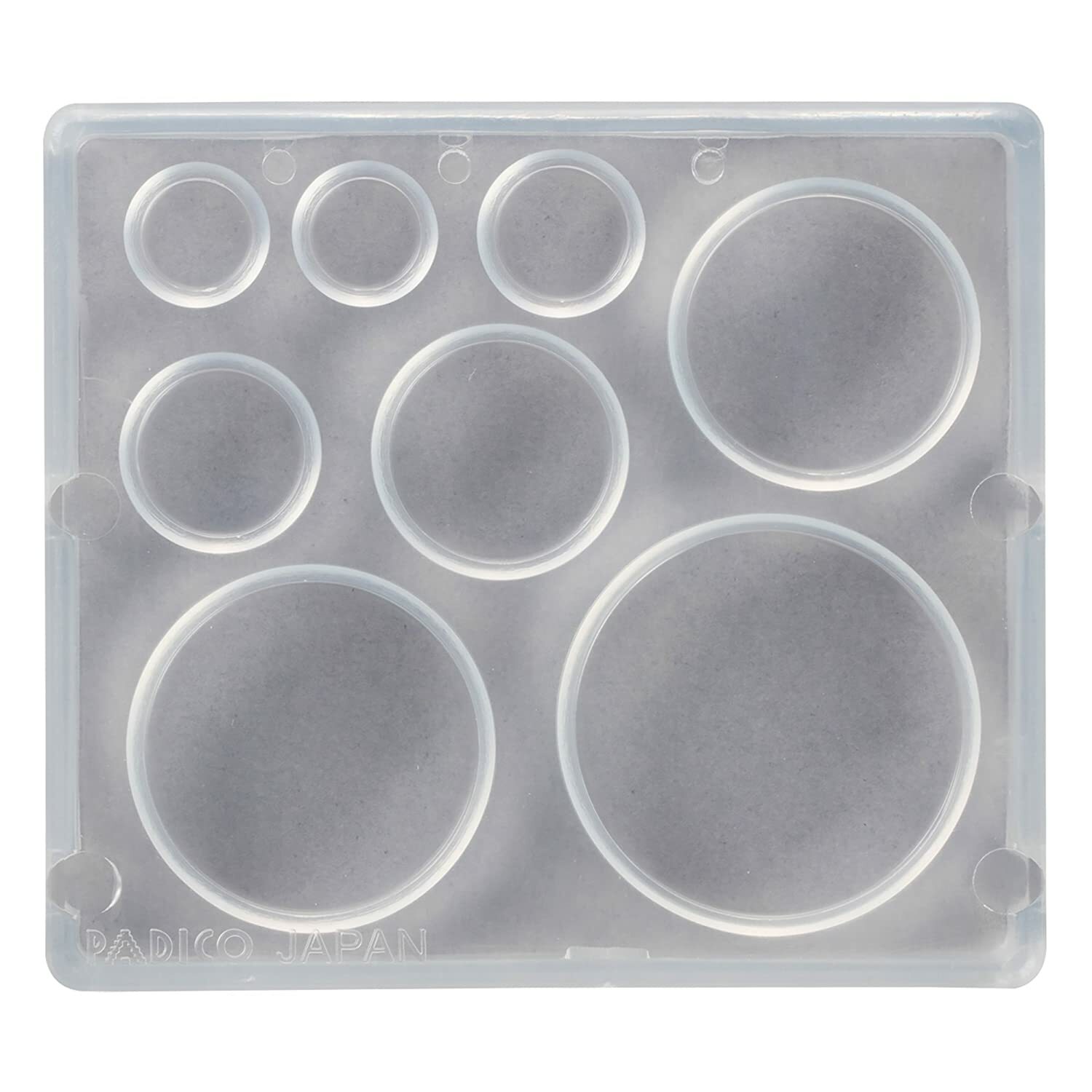 Padico Resin Type Soft Mold Round plate 404219