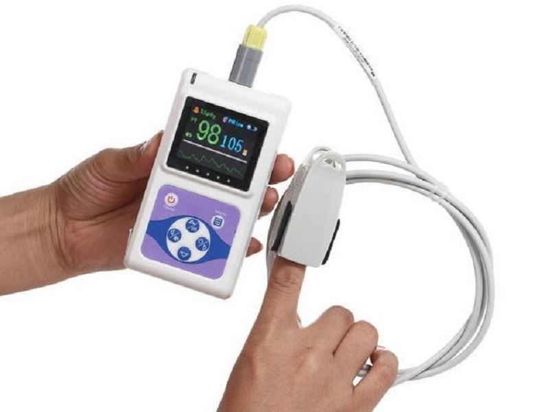 Contec Handheld Pulse Oximeter CMS-60D Fingertip Colour Display SpO2