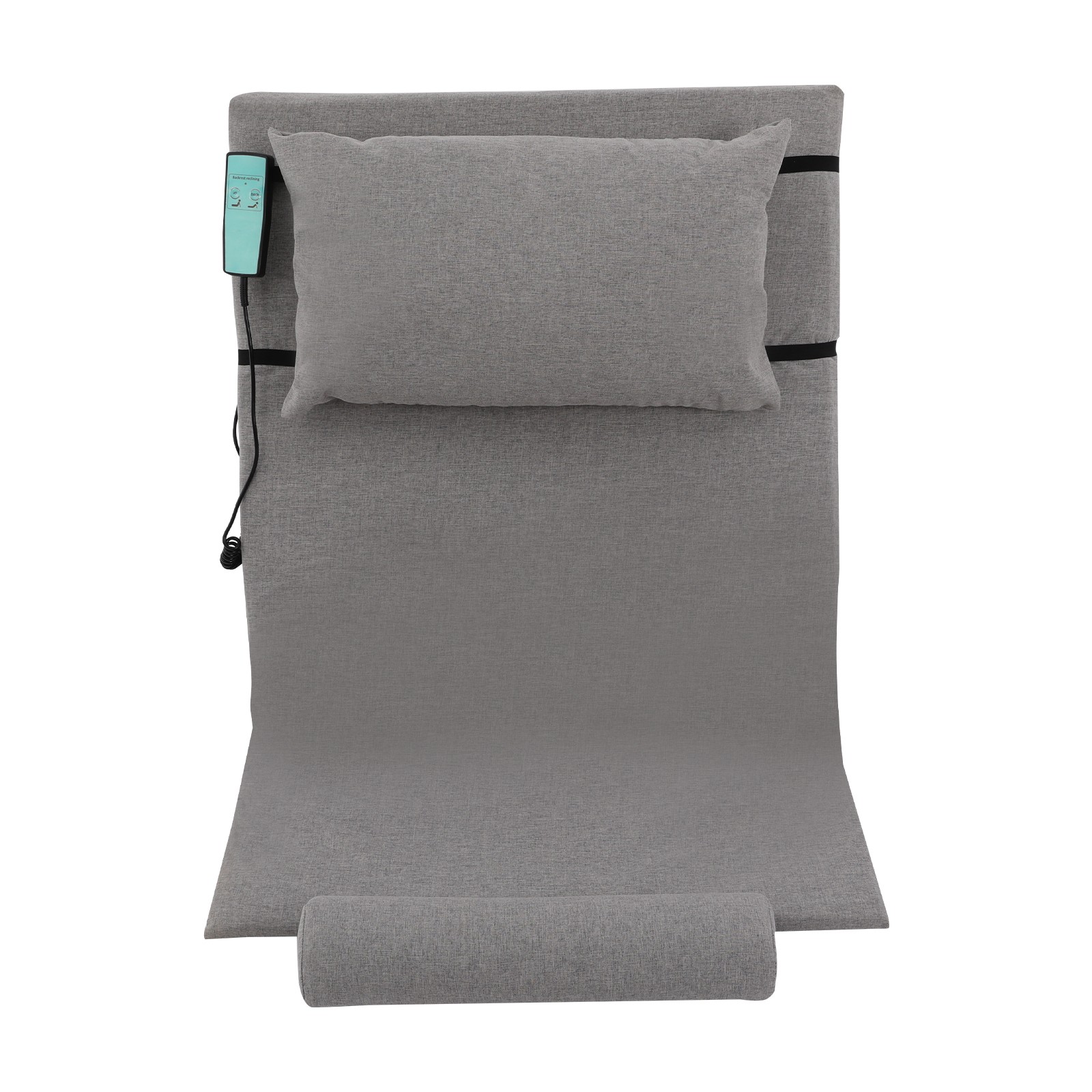 Electric Assisted Wake-up Device Electric Lifting Mattress Bed Backrest Grey