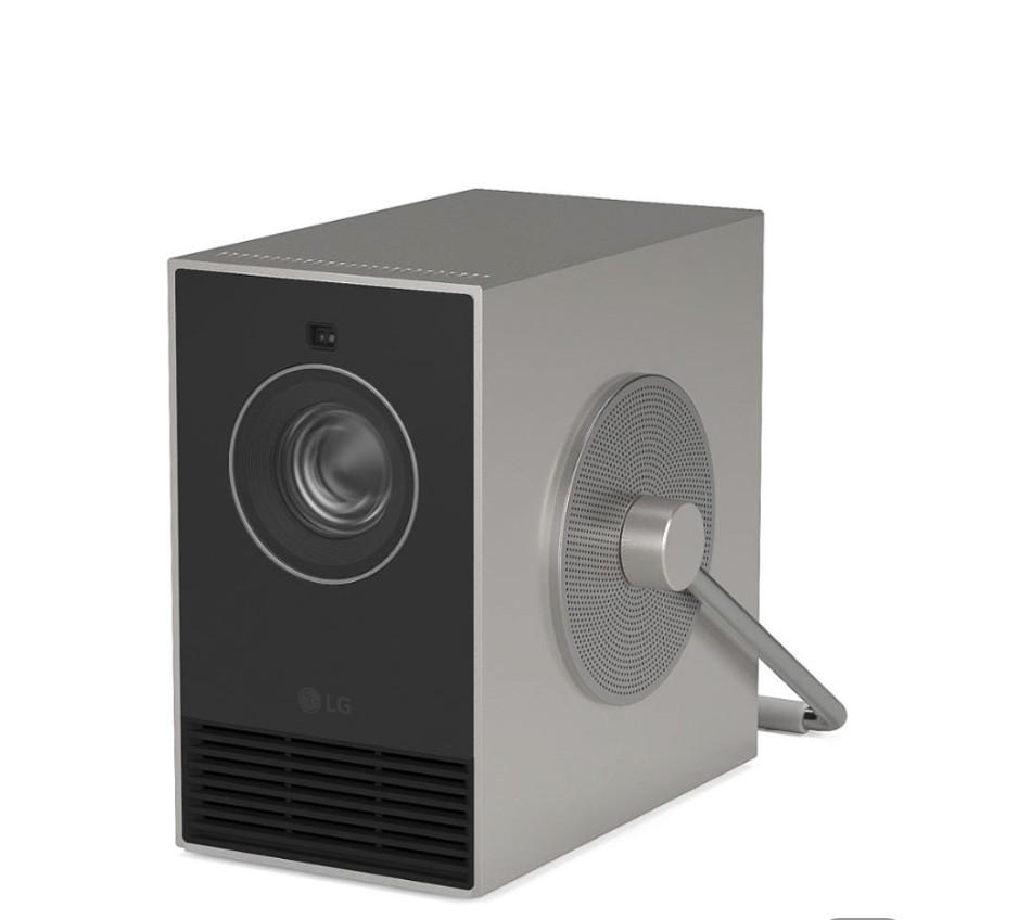 LG CineBeam Qube HU710PB 4K RGB Laser Projector 120" 500 ANSI Home Theater