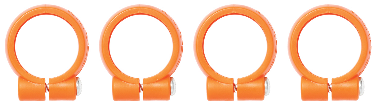 1/2" Loc-Line® Element Clamps & Screws. (Pack of 4) Clamps Loc-Line® USA #51834
